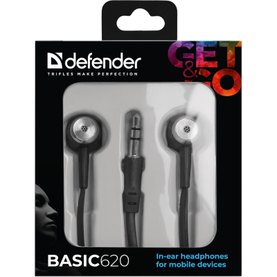 навушники DEFENDER Basic-620 black навушники DEFENDER Basic-620 black