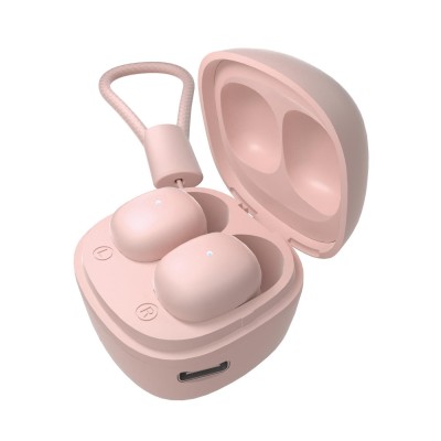 Навушники ERGO BS-530 Twins Nano 2 Рожевий Навушники ERGO BS-530 Twins Nano 2 Рожевий