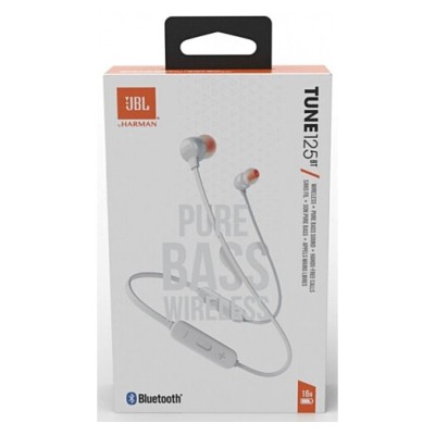 Навушники JBL Tune 125BT (JBLT125BTWHT) White