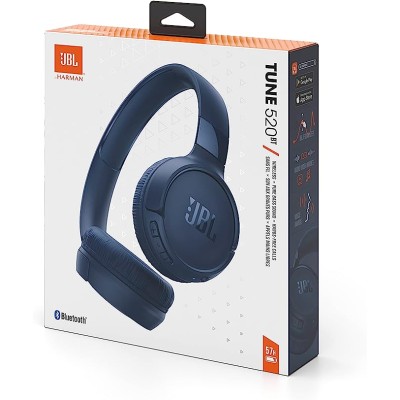Навушники JBL Tune T520BT (JBLT520BTBLU) Blue