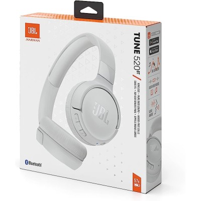 Навушники JBL Tune T520BT (JBLT520BTWHT) White