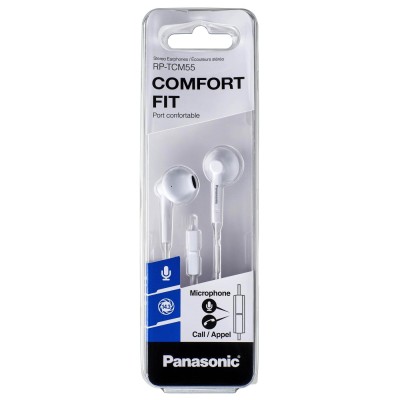 Навушники PANASONIC RP-TCM55GC-W Навушники PANASONIC RP-TCM55GC-W