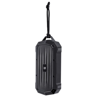 Портативна акустика DEFENDER (65039)Octagon 5Вт, FM/microSD/USB/TWS, чорний