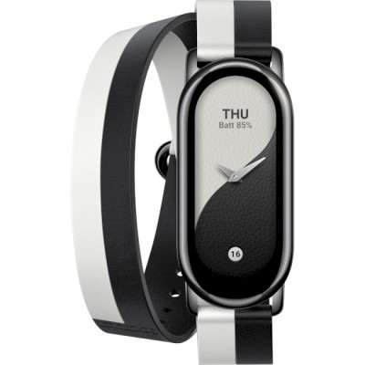 Ремінець Xiaomi Smart Band 8 Black White(чор-біл)(BHR7296CN)