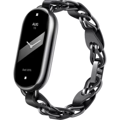 Ремінець Xiaomi Smart Band 8 Chain Black (чорний)(BHR7298CN)