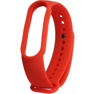 Ремінець для фітнес браслета Mi Band 5/6 Red