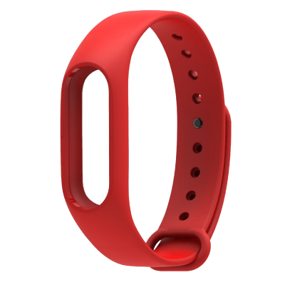 Ремінець для фітнес браслета Silicon Mi Band 2 Red Ремінець для фітнес браслета Silicon Mi Band 2 Red