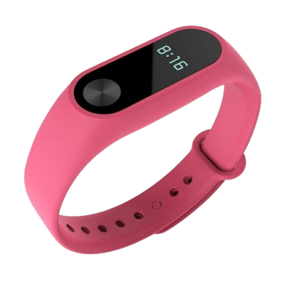 Ремінець для фітнес браслета Xiaomi Mi Band 2 Pink