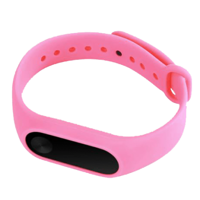 Ремінець для фітнес браслета Xiaomi Mi Band 2 Pink