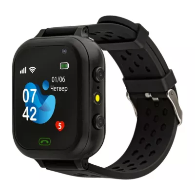 Смарт-годинник Для дітей AmiGo GO009 Black (Чорний)