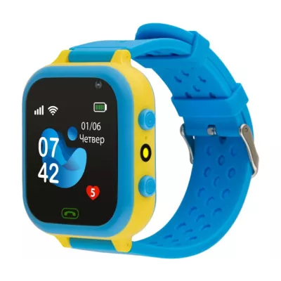 Смарт-годинник Для дітей AmiGo GO009 BlueYel.(Синьо-жовтий)