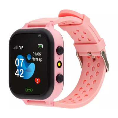 Смарт-годинник Для дітей AmiGo GO009 Pink (Рожевий)