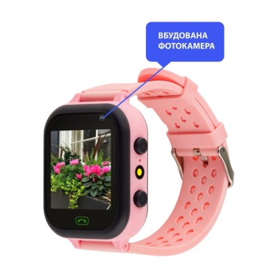 Смарт-годинник Для дітей AmiGo GO009 Pink (Рожевий) Смарт-годинник Для дітей AmiGo GO009 Pink (Рожевий)