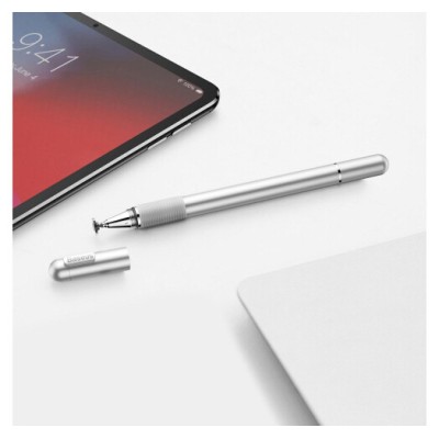 Стилус Baseus Golden Cudgel Capacitive Stylus Pen (Silver) (ACPCL-0S)