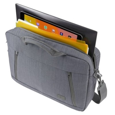 сумка для ноутбука CASE LOGIC Huxton 14" Attache HUXA-214 (Graphite) сумка для ноутбука CASE LOGIC Huxton 14" Attache HUXA-214 (Graphite)