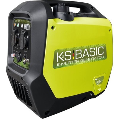 Генератор бензиновий інверторний Konner&Sohnen KSB 21i S, 230В, 2.0кВт, ручний запуск, 21кг