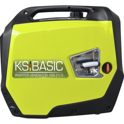 Генератор бензиновий інверторний Konner&Sohnen KSB 21i S, 230В, 2.0кВт, ручний запуск, 21кг