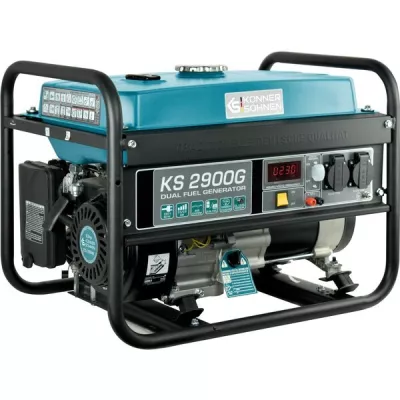 Генератор газобензиновий KonnerSohnen KS 2900G, 230В, 2.9кВт, ручний запуск, 43кг