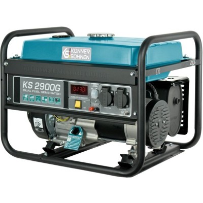 Генератор газобензиновий KonnerSohnen KS 2900G, 230В, 2.9кВт, ручний запуск, 43кг