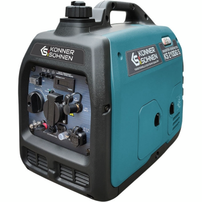 Генератор газобензиновий інверторний Konner&Sohnen KS 2100IGS, 230В, 2.0кВт, ручний стартер, 19кг