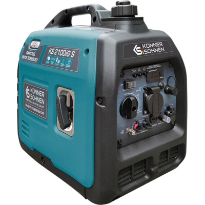 Генератор газобензиновий інверторний Konner&Sohnen KS 2100IGS, 230В, 2.0кВт, ручний стартер, 19кг