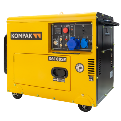 Генератор дизельний KOMPAK K6100SE 5000/5500 W