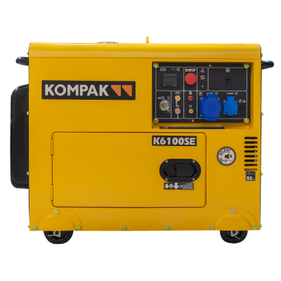 Генератор дизельний KOMPAK K6100SE 5000/5500 W