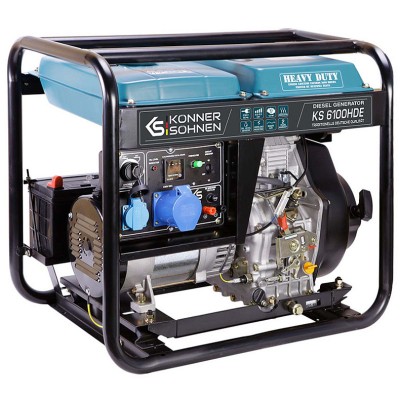 Дизельний генератор 5.5KW 230V KS 6100HDE KONNER&SOHNEN