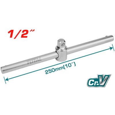 Ключ TOTAL THTSTB12106 Вороток 1/2", 250 мм. Ключ TOTAL THTSTB12106 Вороток 1/2", 250 мм.