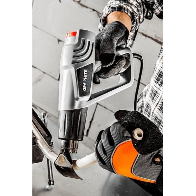 Фен_техн. GRAPHITE 2000 Вт, темпер. 25С, 80-900С, 80-600С (59G524)