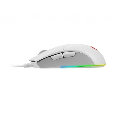 Mиша USB OPTICAL GAMING CLUTCH GM11 WHITE MSI