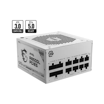 Блок живлення ATX 850W MAG A850GL PCIE5 WHITE MSI