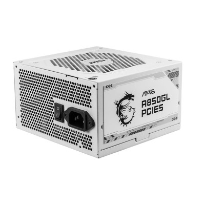 Блок живлення ATX 850W MAG A850GL PCIE5 WHITE MSI