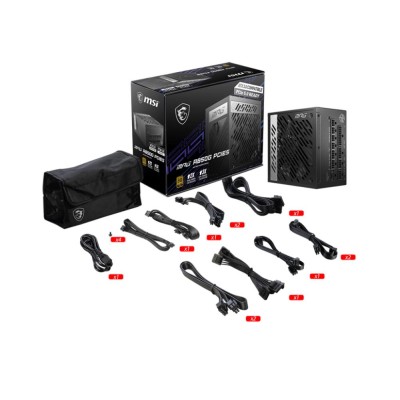 Блок живлення ATX 850W MPG A850G PCIE5 MSI Блок живлення ATX 850W MPG A850G PCIE5 MSI