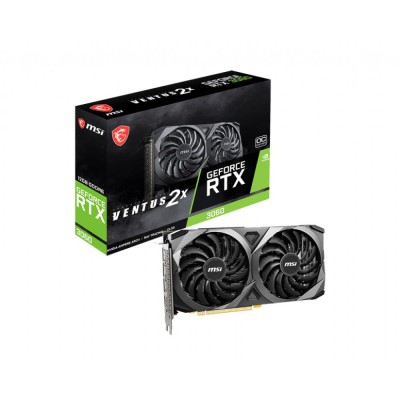 Відеокарта PCIE16 RTX3060 12GB LHR RTX 3060 VENTUS 2X 12G OC MSI