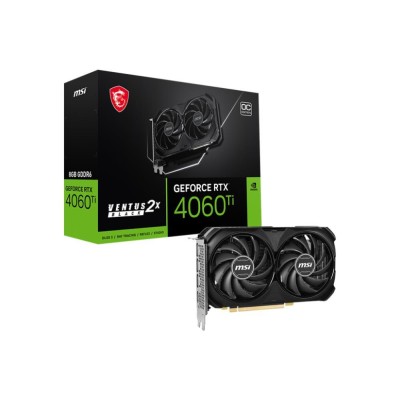 Відеокарта PCIE16 RTX4060TI 8GB GDDR6 4060TI VEN 2X BLACK 8G OC MSI