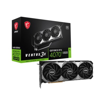 Відеокарта PCIE16 RTX4070TISUPER 16GB 4070TISUP 16G VEN 3X OC MSI