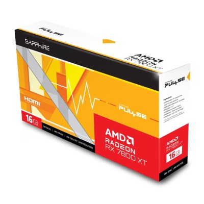 Відеокарта PCIE16 RX7800XT 16GB GDDR6 PULSE 11330-02-20G SAPPHIRE