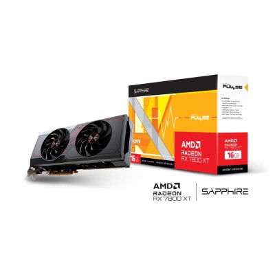 Відеокарта PCIE16 RX7800XT 16GB GDDR6 PULSE 11330-02-20G SAPPHIRE