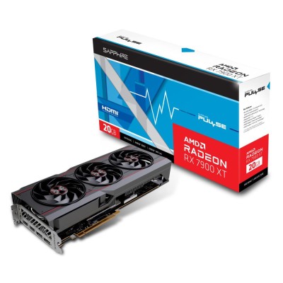 Відеокарта PCIE16 RX7900XT 20GB GDDR6 PULSE 11323-02-20G SAPPHIRE
