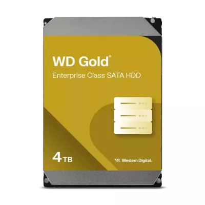 Запам’ятовувальний пристрій на жорстких дисках (HDD) SATA 4TB 7200RPM 6GB/S 256MB GOLD WD4004FRYZ WDC