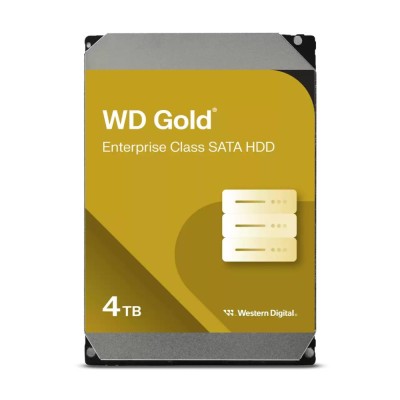 Запам’ятовувальний пристрій на жорстких дисках (HDD) SATA 4TB 7200RPM 6GB/S 256MB GOLD WD4004FRYZ WDC
