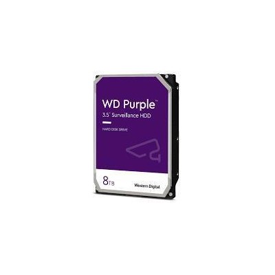 Запам’ятовувальний пристрій на жорстких дисках (HDD) SATA 8TB 6GB/S 256MB PURPLE WD8002PURP WDC