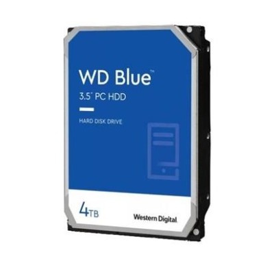 Запам’ятовувальний пристрій на жорстких дисках HDD SATA 4TB 6GB/S 256MB BLUE WD40EZAX WDC