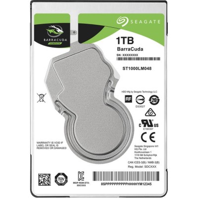 Запам’ятовувальний пристрій на жорстких дисках HDD SATA2.5" 1TB 5400RPM 128MBST1000LM048 SEAGATE