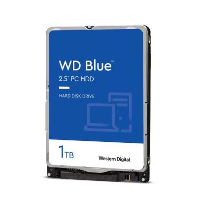 Запам’ятовувальний пристрій на жорстких дисках HDD SATA2.5" 1TB 6GB/S 128MB BLUE WD10SPZX WDC