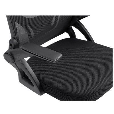 ігр. крісло DEFENDER (64317) Office Чорний, сітка,рег.підлокітника
