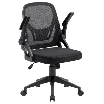 ігр. крісло DEFENDER (64317) Office Чорний, сітка,рег.підлокітника