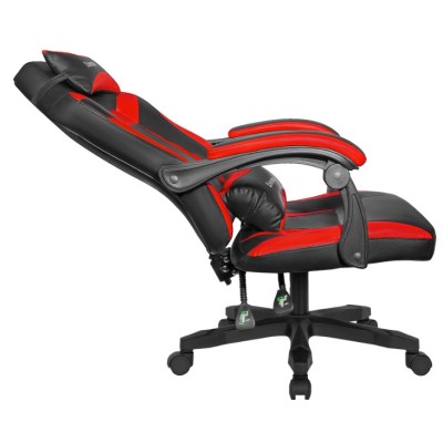 ігр. крісло DEFENDER Master Чорний/Червоний