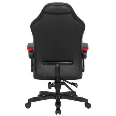 ігр. крісло DEFENDER Master Чорний/Червоний